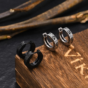 Boucles d’Oreilles Viking - Ornement de Midgard