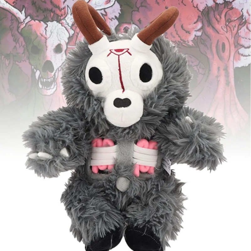 Magnifique Peluche Gothique Wendigo Spirit