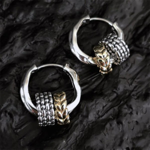 Boucles d’Oreilles Viking "Jörmungandr"