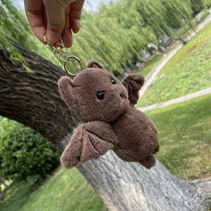 Vue Laterale Peluche Gothique Chauve-souris "Dusty" - 2 tailles au choix