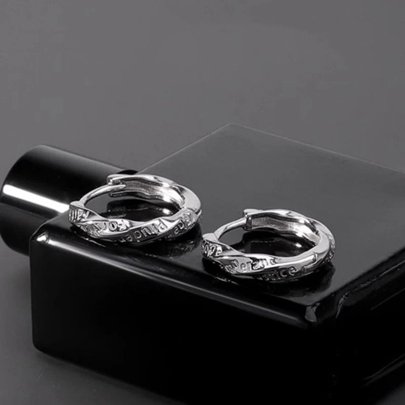 Boucles d’Oreilles Rock "Anneaux Underground"