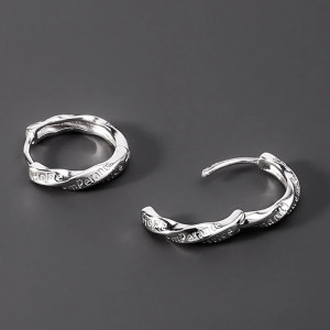 Boucles d’Oreilles Rock "Anneaux Underground"