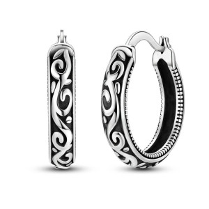 Boucles d’Oreilles Viking "Cercles Entrelacs Ancestraux"
