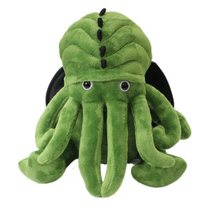 Peluche Gothique Cthulhu "Anciens Tentacules Maudits" Couleur Vert