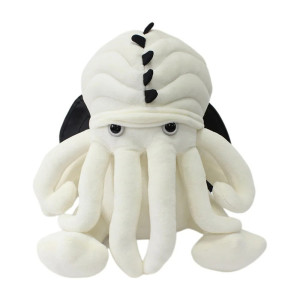 Peluche Gothique Cthulhu "Anciens Tentacules Maudits" Couleur Blanc
