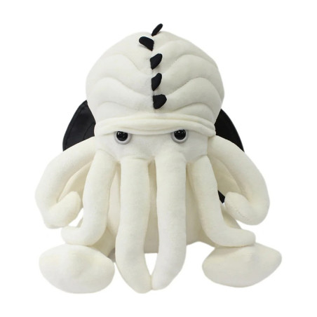 Peluche Gothique Cthulhu "Anciens Tentacules Maudits" Couleur Blanc