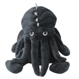 Peluche Gothique Cthulhu "Anciens Tentacules Maudits" Couleur Noir