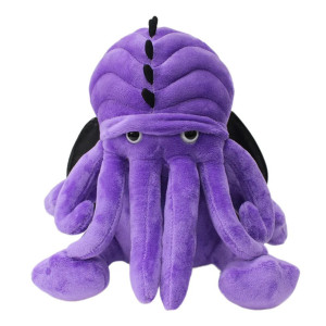 Peluche Gothique Cthulhu "Anciens Tentacules Maudits" Couleur Violet