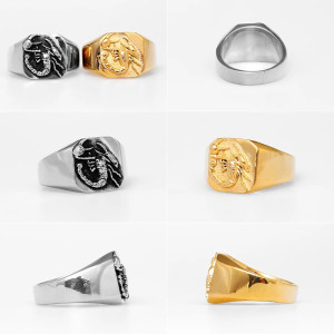 Detials Bague Scorpion "Desert Stinger"