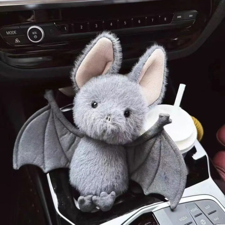 Mignonne Peluche Gothique Chauve-Souris Gardien Suspendu des Nuits