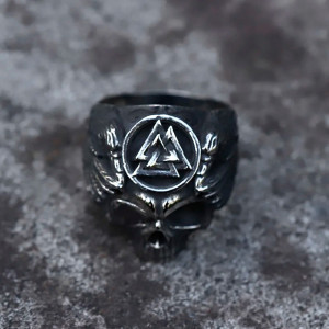 Bague Tête de Mort - Valkyrie’s Valor