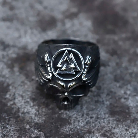 Bague Tête de Mort - Valkyrie’s Valor