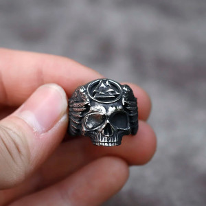 Bague Tête de Mort - Valkyrie’s Valor