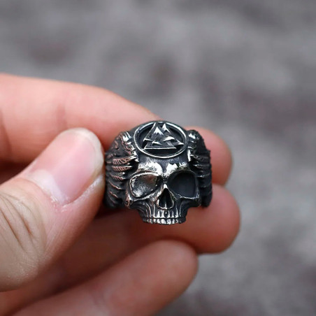 Bague Tête de Mort - Valkyrie’s Valor