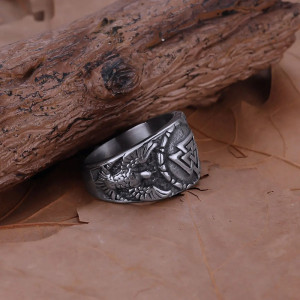 Bague Viking Dragon Níðhöggr