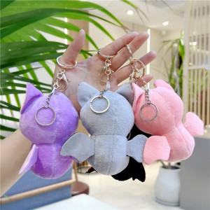 Vue Arrierre Porte-clés Goth Chauve-Souris "Petit Démon Mignon"