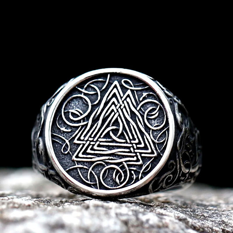 Bague Viking Entrelacs Nordiques