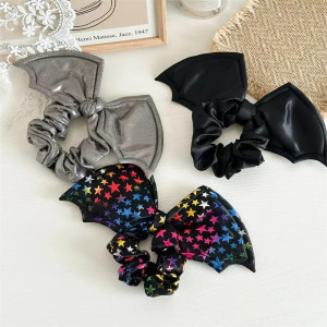Avant Chouchou Gothique - Nœud "Chauve-Souris"