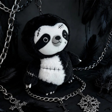 Peluche Créature Gothique : "Franken-Sloth" le Paresseux Recousu