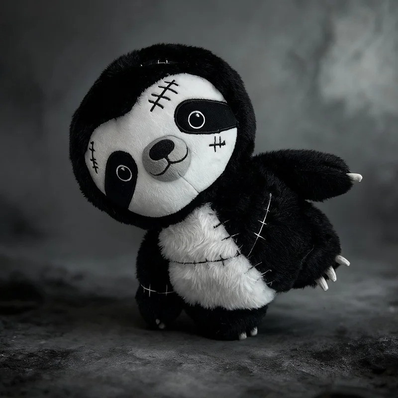 Peluche Créature Gothique - Franken-Sloth le Paresseux Recousu