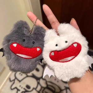 Porte-clés Goth - Peluche Gardienne d'Âmes (Série "Duos d'Ombres")