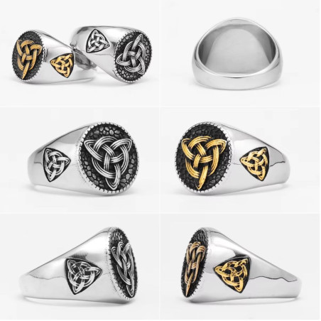 Détails de la Bague Celtique Nœud de la Trinité Ancestrale.jpg