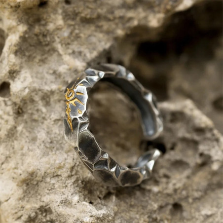 Bague Rock "Soleil Rebel" Modele 1