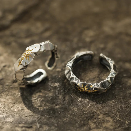 Bague Rock "Soleil Rebel" - 2 couleurs au choix !