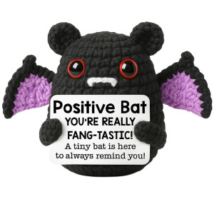 Vue generale Peluche Gothique Chauve-Souris Positive - Chauve-Souris Fang-tastic