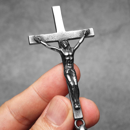 Avant Pendentif Croix Anti-Christ "Crucifix de l’Inversion Totale"