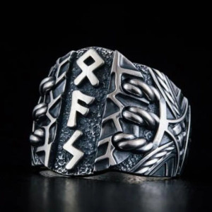 Avant Bague Viking Tyr