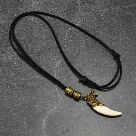Avant Collier Viking Loup "Ulf-Vakt"