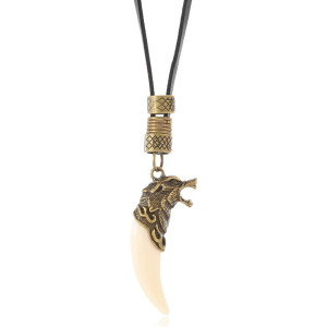 Vue generale Collier Viking Loup "Ulf-Vakt"