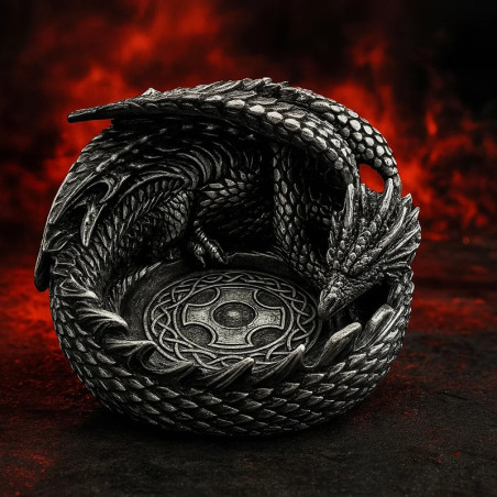 Avant Cendrier Dragon Sombre Gardien des Cendres