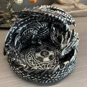 Vue detaille Cendrier Dragon Sombre Gardien des Cendres