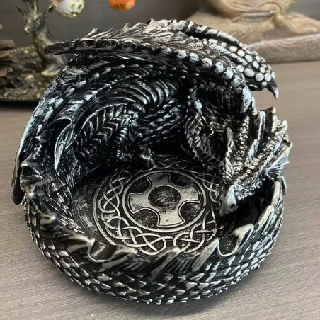 Vue detaille Cendrier Dragon Sombre Gardien des Cendres