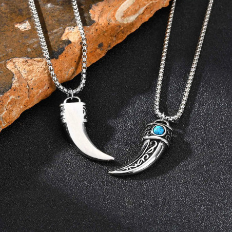 Collier Viking Loup "Le Talisman de Sköll : L'Instinct d'Ulfhednar"
