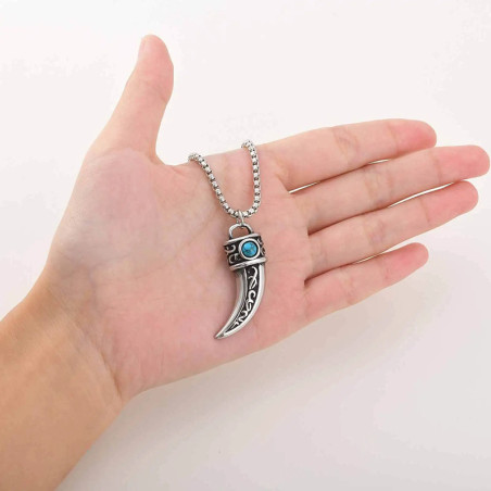 Avant Collier Viking Loup "Le Talisman de Sköll : L'Instinct d'Ulfhednar"