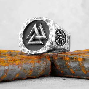 Bague Viking "L'Éclat d'Asgard"