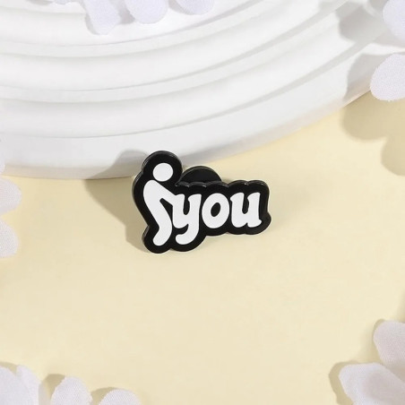 Avant Pins Rebelle Fun "Fuck You Cartoon"