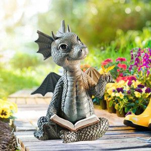Avant Figurine Dragon Fantaisie Gardien des Histoires Enchantées