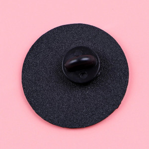 Vue Arrierre Pins Broche Rock Humour “Interdit de Péter en Public”
