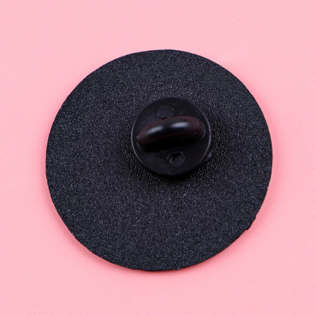 Vue Arrierre Pins Broche Rock Humour “Interdit de Péter en Public”
