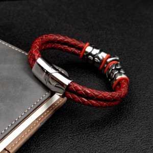 Bracelet Tête de Mort “Tresse du Crâne Maudit” - 3 couleurs  au choix !
