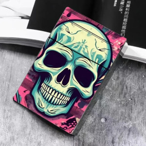 Étui à Cigarettes Tête de Mort Skull Graffiti Psychédélique