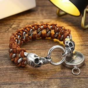 Bracelet Tête de Mort “Skulls des Mers Maudites”