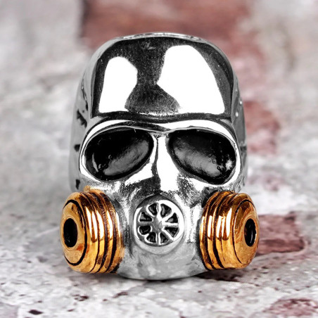 Avant Bague Tête de Mort “Respiration Post-Apocalyptique”