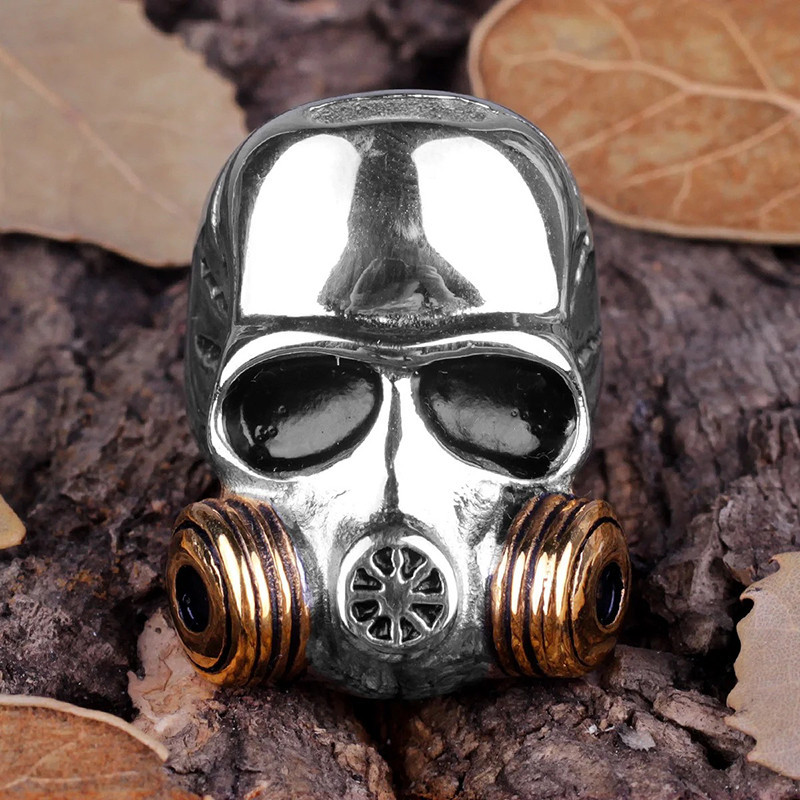Bague Tête de Mort “Respiration Post-Apocalyptique”