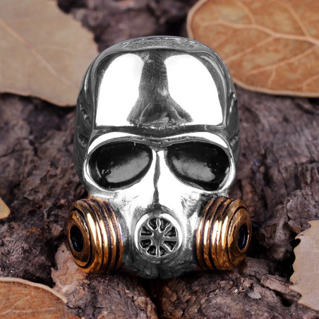 Bague Tête de Mort “Respiration Post-Apocalyptique”
