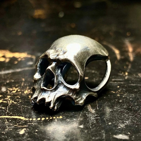 Collier Tête de Mort "Crâne du Néant Primitif"